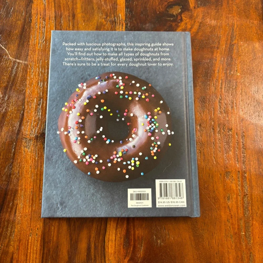 Williams‎ Sonoma The Doughnut Cookbook Baked & Fried Recipes Hardcover 2016